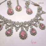 American Diamond Necklace Set - Image 2
