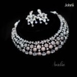 American Diamonad Silver Necklace - Image 5