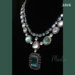 Polki Kundan Victorian Long Necklace - Image 2