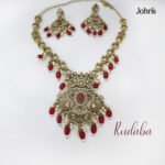 American Diamond Necklace Set - Image 2