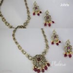AD Antique Gold Necklace - Image 3