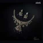 Premium AD Necklace Purple