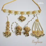 Hyderabadi Navratan Choker Set - Image 4
