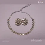 Diamond Uncut Kundan Necklace - Image 3