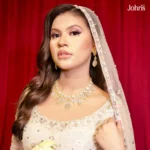 American Diamond Two-Tone Necklace - Image 4