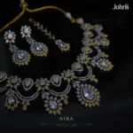 American Diamond Two-Tone Necklace - Image 2