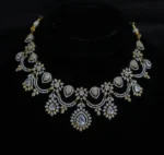 American Diamond Two-Tone Necklace