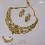 Matte Gold Necklace Set - Image 3