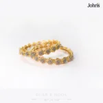 18K Gold Plated Openable Bangles