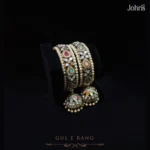 Kundan Jhumki Gajra Pair