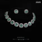 Mint American Diamond Set - Image 3