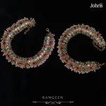 Multi Color Kundan Payal Pair - Image 2
