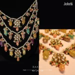 Long 3 Layered Kundan Maala - Image 3