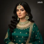 Zircon Bridal Collar Set - Image 6