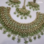 Zircon Bridal Collar Set - Image 4