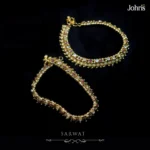 Brass Gold-Plated Pazaib Pair