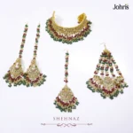 Gold Plated Bridal Choker Set - Image 2