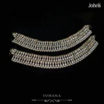 Antique Kundan Payal Pair - Image 2