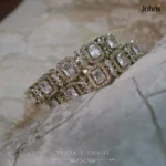 Cubic Zirconia Antique Bangles