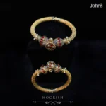 18K Gold Plated Openable Bangles - Image 3